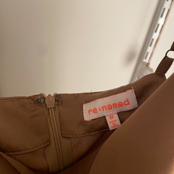 Cowl Neck Satin Slip Dress - Picture 5 of 6